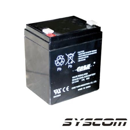 Bateria De Respaldo A 12 Vcc / 4 Ah.