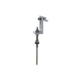 soporte l para riel 7 con tornillo  m10200 para techo de lamina163706