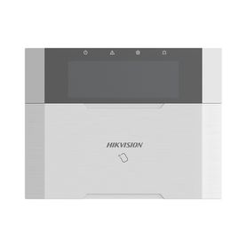 ax hybrid pro teclado compatible con el panel hybrid pro hikvision dspha64lp y dspha64lpb  pantalla lcd  2 zonas cableadas  1 s