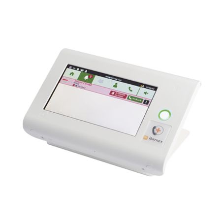 consola de sobremesa para puesto de control de enfermeria  pantalla táctil 7  poe  sip  rfid  compatible con nx0019b nx1021 y n