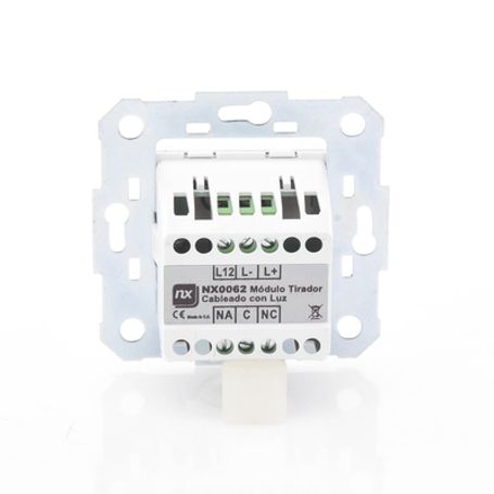 Modulo De Pared Para Tirador De Bano Con Led Indicador / Compatible Con Nx0019/b Nx0015 Y Nx1021