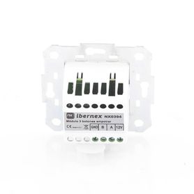 modulo de 3 botones iluminados  alarma  cancelar y código azul  bus rs485  compatible con nx0019b nx1021 y nx0015205394