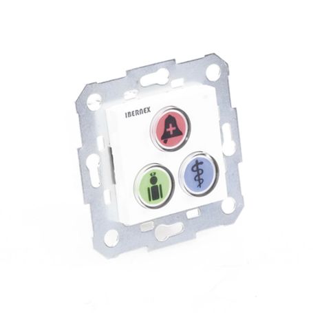Modulo De 3 Botones Iluminados / Alarma / Cancelar Y Código Azul / Bus Rs485 / Compatible Con Nx0019/b Nx1021 Y Nx0015