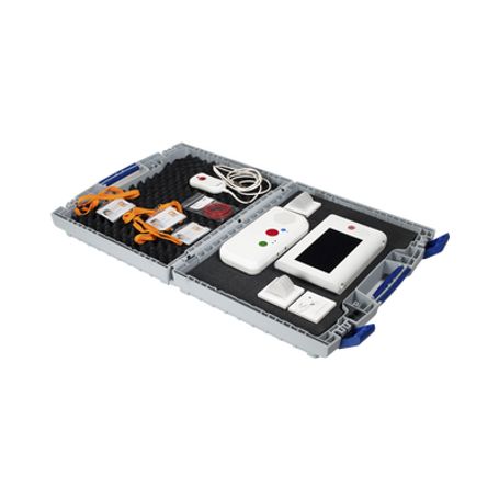 Maletin Funcional Demo Sistema De Llamada Paciente Enfermera Ip Con Terminales Ip Y Periféricos