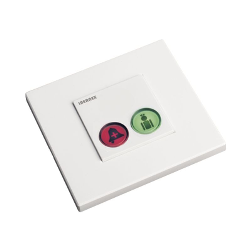 Modulo De 2 Botones Iluminados Con Lector Rfid 125 Khz / Alarma Y Cancelar / Bus Rs485 / Compatible Con Nx0019/b Nx1021 Y Nx0015