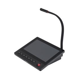 micrófono ip  12 vcd   pantalla touch 7  transmisión en tiempo real  integración con hikcentral professional234965