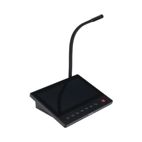Micrófono Ip / 12 Vcd /  Pantalla Touch 7 / Transmisión En Tiempo Real / Integración Con Hikcentral Professional