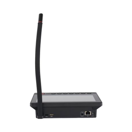 Micrófono Ip / 12 Vcd /  Pantalla Touch 7 / Transmisión En Tiempo Real / Integración Con Hikcentral Professional
