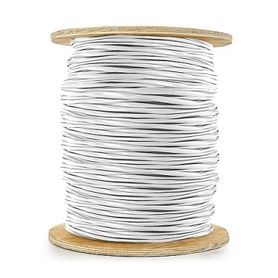 carrete de 305 metros de cable  2 x 14 awg  blindado  plenum  color blanco  para aplicaciones de audio seguridad y control22184