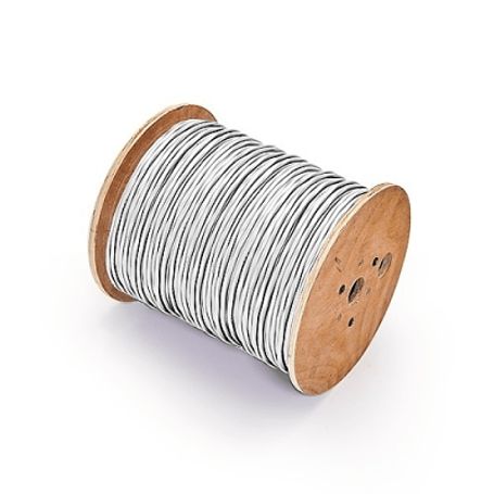 Carrete De 305 Metros / Cable De Cobre / 10 X 18 Awg  / Plenum / Color Blanco / Blindado / Para Aplicaciones De Alarmas De Intru