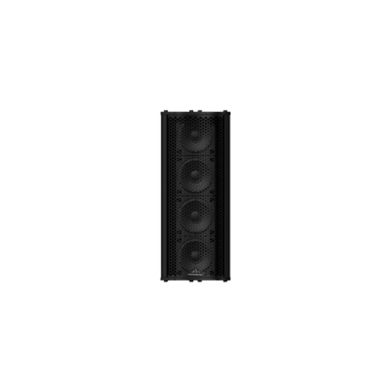 Altavoz De Arreglo Lineal Tipo Torre 187°h/45°v Con 4 Bocinas Alta Fidelidad Ideal Para Entornos Reverberantes Consumo 40w Color