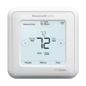 termostato programable t6 pro zwave®  compatible con sistemas de bomba de calor 3h2c y convencionales 2h2c  sensor exterior  zw