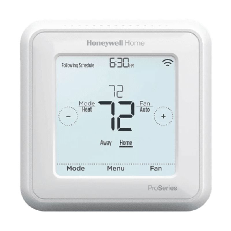 Termostato Programable T6 Pro Zwave® / Compatible Con Sistemas De Bomba De Calor 3h/2c Y Convencionales 2h/2c / Sensor Exterior 