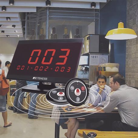 Pantalla Receptora Inalambrica Para Sistema De Llamada De Asistencia Pantalla Receptora Inalambrica Para Sistema De Llamada De Asistencia