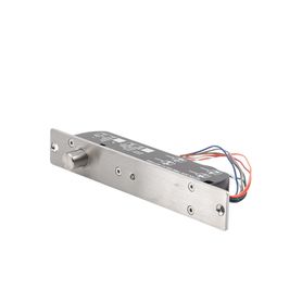 cerradura de perno 2000 kg de sujeción  cerrada en caso de falla fail secure temporizador y sensor de puerta67289