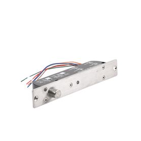 cerradura de perno 2000 kg de sujeción  cerrada en caso de falla fail secure temporizador y sensor de puerta67289