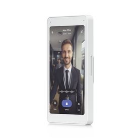 unifi intercom viewer monitor que se vincula a uaintercom para visualizar y aperturar pantalla táctil de 5 energizado por poe m