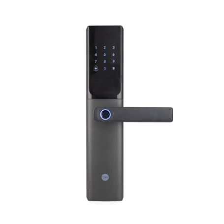 Cerradura Digital Julius / Sensor De Huella Con Inteligencia Artificial / Registro De 100 Huellas Y 100 Códigos / Bloqueo Automá