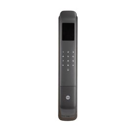 cerradura digital cornelius  reconocimiento facial 3d  sensor de huella con ia  capacidad de 100 huellas 20 face id 100 tarjeta