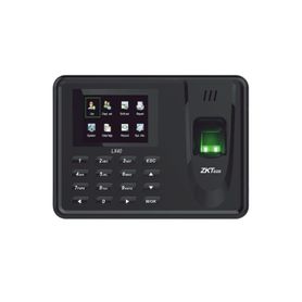 lector de huella con teclado para control de asistencia 500 huellas genera reporte por usb en excel descarga mediante memoria u