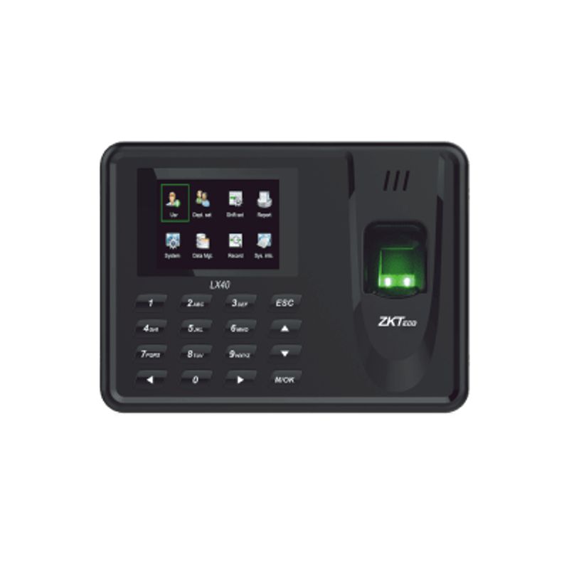 Lector De Huella Con Teclado Para Control De Asistencia 500 Huellas Genera Reporte Por Usb En Excel Descarga Mediante Memoria Us