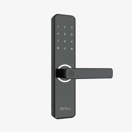 Cerradura Inteligente Ml100 Con Huella Digital Y Wifi / Mortise Europeo Din / Sensor Capacitivo / Control Remoto Via App / Compa