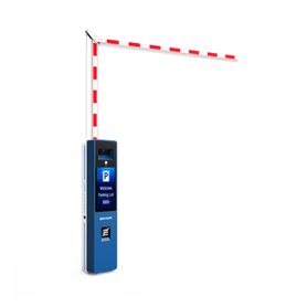 barrera vehicular izquierda todo en uno  brazo articulado incluido de 4 mts  cámara anpr integrada  boton de ayuda  pantalla lc