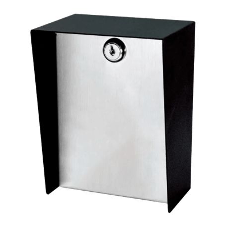 gabinete para montaje en poste enforcer  carcasa de acero con pintura en polvo  sin perforación 242364