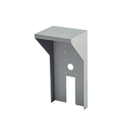 cubierta o housing metalico para dispositivos de control de acceso  medidas 205 x 97 x 90 mm  compatible con teclados videoport
