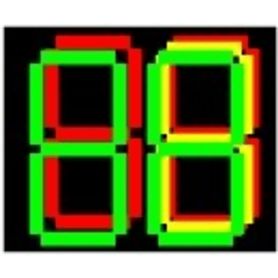 semáforo de cuenta regresiva dx3t1  led  colores tricolor  carcasa pc  abs  protección ip53  visualización simultánea de tiempo
