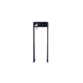 arco detector de metales de 33 zonas con pantalla frontal lcd de 7 y pantalla trasera lcd de 29   conteo de personas y alarmas 