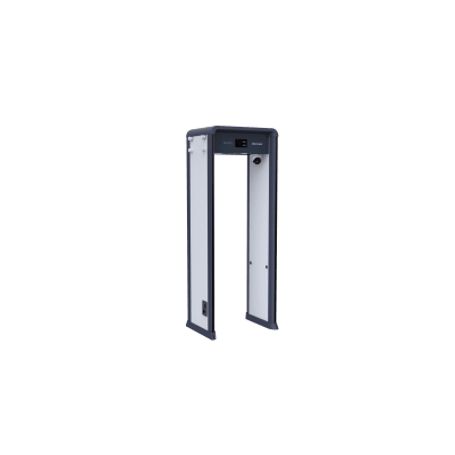 Arco Detector De Metales De 33 Zonas Con Pantalla Frontal Lcd De 7 Y Pantalla Trasera Lcd De 29  / Conteo De Personas Y Alarmas 