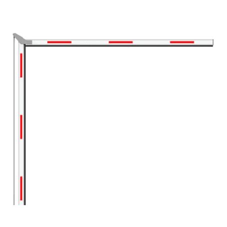 brazo articulado 5 mts 2525 para barreras hikvision serie dstmg520  requiere enganche articulado