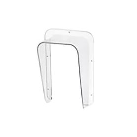 cubierta o housing transparente para dispositivos de control de acceso  medidas 210 x 145 x 100 mm  compatible con teclados vid