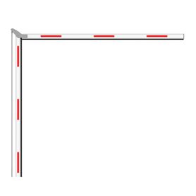 brazo articulado 4 mts 22 para barreras hikvision serie dstmg520  requiere enganche articulado