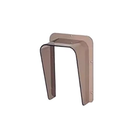 Cubierta O Housing Color Cafe Para Dispositivos De Control De Acceso / Medidas 210 X 145 X 100 Mm / Compatible Con Teclados Vide