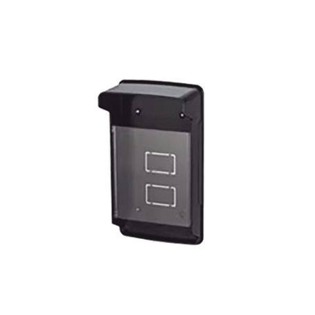 Cubierta O Housing Color Negro Para Dispositivos De Control De Acceso / Medidas 245 X 82 X 142 Mm / Compatible Con Teclados Vide
