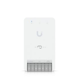 centro de control de acceso compacto ubiquiti unifi  terminal de bloqueo 12v  entradas adicionales sensor y botón  alimentación