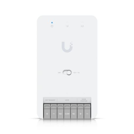Centro De Control De Acceso Compacto Ubiquiti Unifi / Terminal De Bloqueo 12v / Entradas Adicionales Sensor Y Botón / Alimentaci