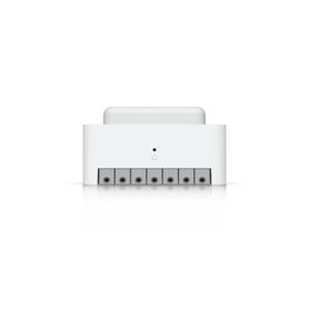 centro de control de acceso compacto ubiquiti unifi  terminal de bloqueo 12v  entradas adicionales sensor y botón  alimentación