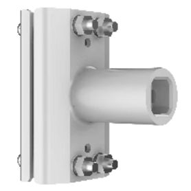 enganche para brazos rectos con iluminación a 24 vdc de barreras hikvision dstmg520 series