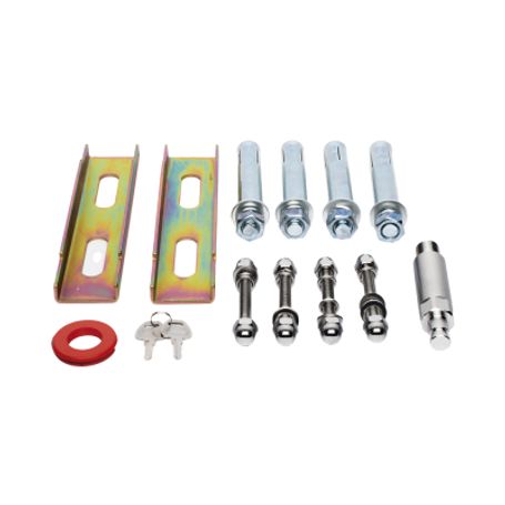 Kit Completo Barrera Izquierda Xbs Con Corona Led / Brazo De 5.5 Metros / Incluye Sensor De Masa Transformador Lazo Magnético An