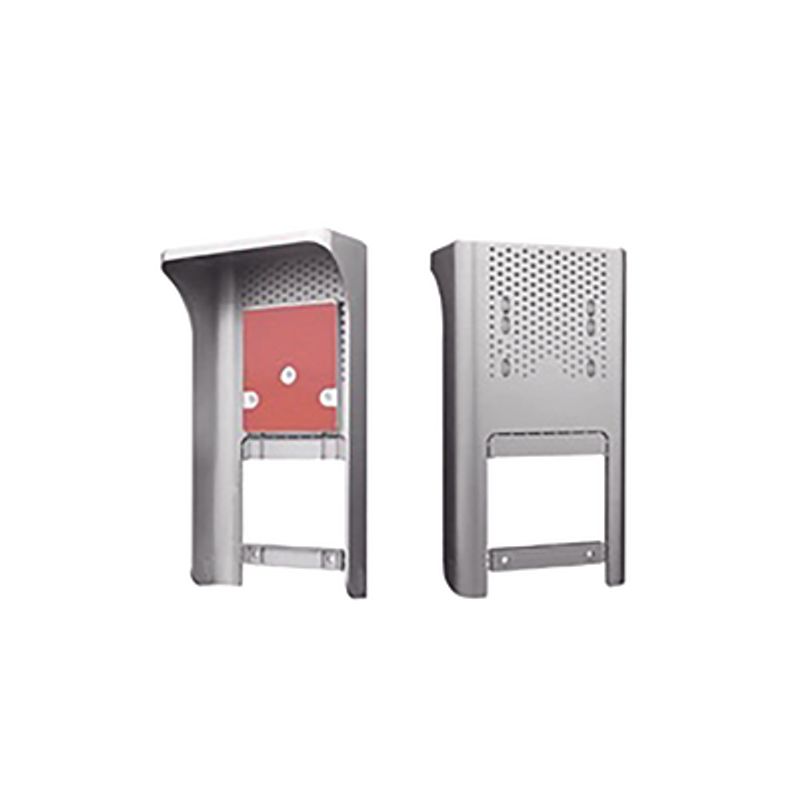 Cubierta O Housing Color Gris Para Dispositivos De Control De Acceso / Medidas 250 X 133 X 80 Mm /compatible Con Teclados Videop