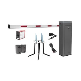 kit completo barrera izquierda xbf con corona led  brazo de 3m  incluye sensor de masa transformador lazo magnético ancla fotoc