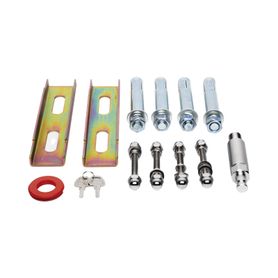 kit completo barrera izquierda xbf con corona led  brazo de 3m  incluye sensor de masa transformador lazo magnético ancla fotoc