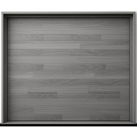 puerta de garage de alta calidad  estilo americano  acabado laminado premium  color gris  9x9 pies242192