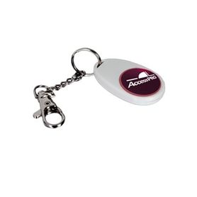tag activo tipo llavero 24 ghz hasta 80 metros de alcance lineales compatible con lector rfid pro80rf