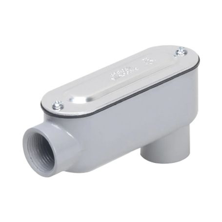 caja condulet tipo lb de 12 127 mm  con tapa y empaque