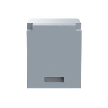 Módulo De Tapa Ciega (inserto Ciego) Minicom Color Gris 1 Pieza