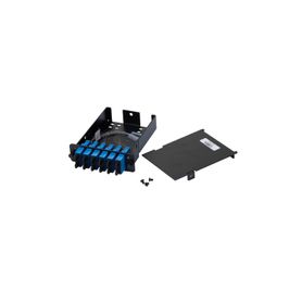 placa acopladora de fibra óptica fap con 12 pigtails y 6 conectores sc duplex 12 fibras para fibra monomodo os1os2 color azul23